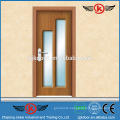 JK-P9220 pvc glass front kitchen cabinet doors